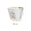 Square noodle ASIA BOX 750ml 50pcs/9 packs