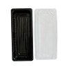 Sushi container with lid, PET 220x90x50mm 50pcs/8 packs