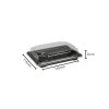 Sushi Schale mit PET Deckel 165x115x50mm 50Stk/8Pkg
