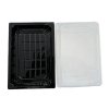 Sushi container with lid, PET 185x129x50mm 50pcs/8 packs