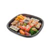 Bát Sushi kèm nắp PET 350x350x55mm 25 cái/2 bịch
