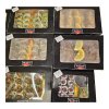 Papier Sushi Schale mit Fenster 220x164x65mm 50Stk/4Pkg