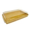 Sushi container with lid, Paper 241x152x50mm 50pcs/4 packs