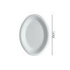 Talíř BIO oválný z cukr. třtiny 26cm 125ks x  4bal
