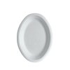 BIO oval plate from sugarcane 32cm 50pcs/10 packs
