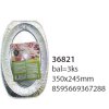 ALU ovales Tablett 350x245mm 24g 3Stk/24Pkg