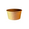 Paper bowl brown for soup 435ml  25pcs/ 20packs