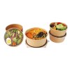 Bát giấy nâu cho salad 1300ml 50 cái/6 bịch