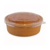 Brown paper bowl for  salad 1300ml 50pcs/ 6packs