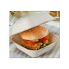 BIO Hamburgerbox 160x160x80mm 100Stk/4Pkg