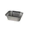 Bowl with lid ALU 145x120mm 16set/24 packs