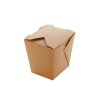Square KRAFT noodle box 750ml 50pcs/9 packs
