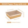 Miska ECO KRAFT 1600ml 211x153x60mm 50ks x  4bal