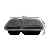 4868 plastova krabice dvoudilna pp 950ml s vickem