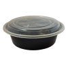 Miska Plastová PP 950ml s víčkem O185mm 50ks x  3bal