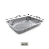 Aluminium bowl, 930ml, 227x177x30mm 100pcs/ 10 packs