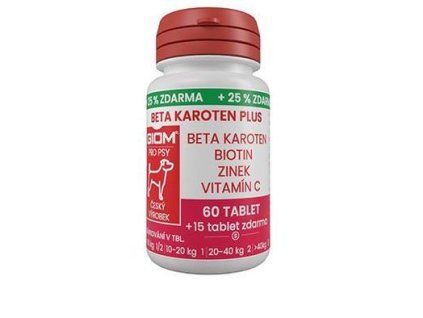 23987 giom s beta karoten plus 60 tbl 25 zdarma