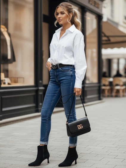 Dámské džíny DIVETTI tmavě modré Dstreet (Velikost 28)