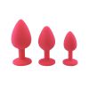 sada analnich koliku Diamond Anal Kit RED cervena barva