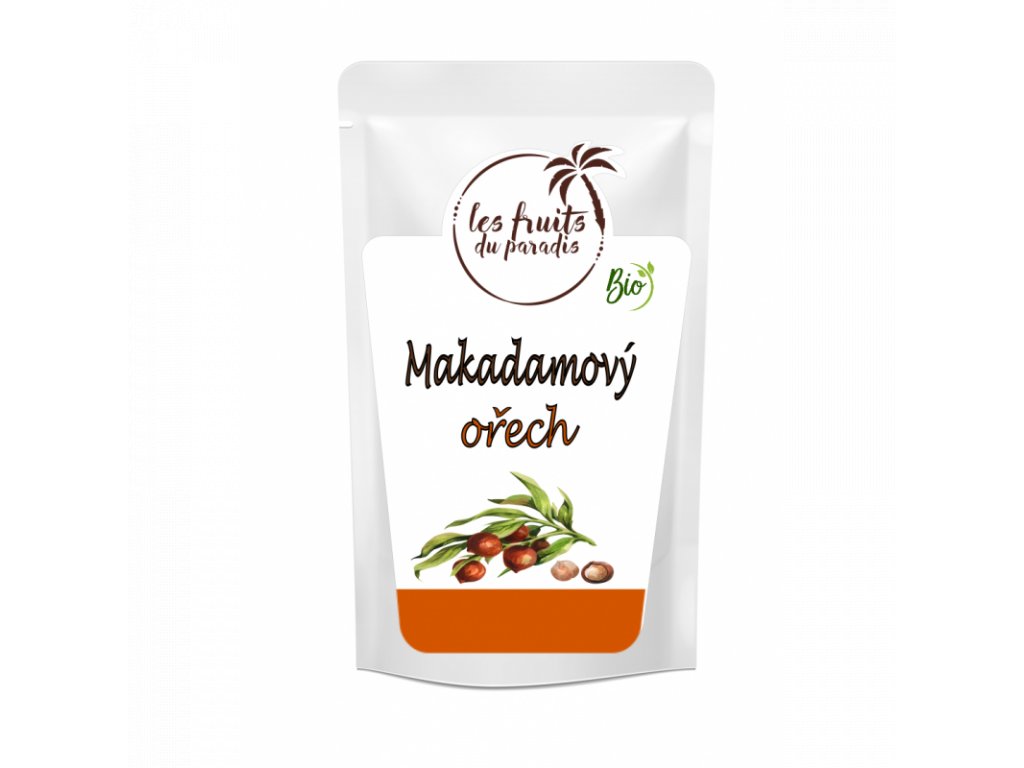 makadamovy orech bio raw 200 g les fruits du paradis