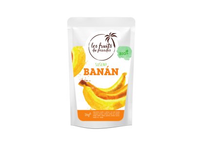 Mini banán sušený BIO 1 kg