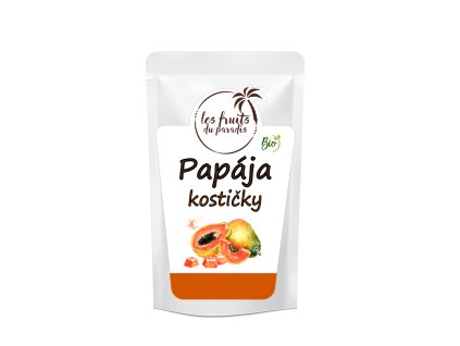 Papája kostičky BIO 150 g