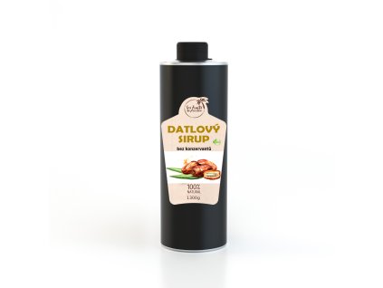 Datlový sirup plechovka BIO 1,3 kg