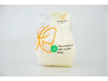 Sůl himálajská bílá hrubá 500 g