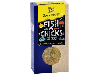 BIO Fish & Chicks - grilovací koření na ryby a kuře 55 g