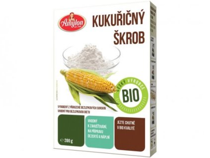 KUKUŘIČNÝ ŠKROB BIO 200 g
