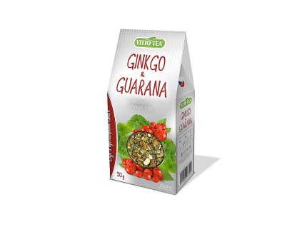 Zelený sypaný čaj GINKGO & GUARANA 50 g
