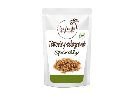 Těstoviny celozrnné BIO - spirály 1 kg