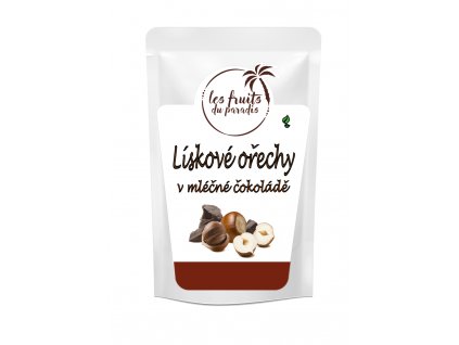 Lískové ořechy v mléčné čokoládě 500 g