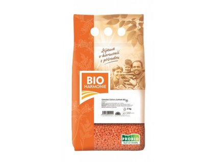 Čočka červená loupaná 3 kg BIOHARMONIE
