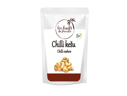 Kešu pražené solené s chilli BIO 500 g