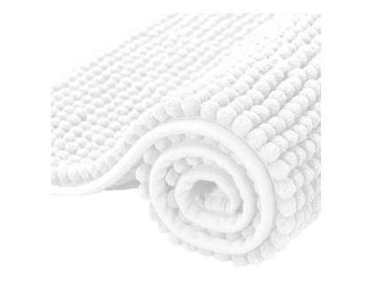 DuraHome Koupelnová předložka CHENILL, 50x80, bílá