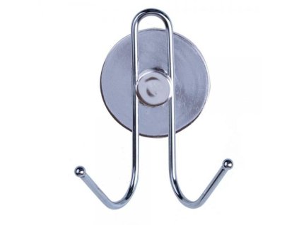 DuraHome Nástěnný háček samolepicí - 2 háčky do stran 50x45x90 mm