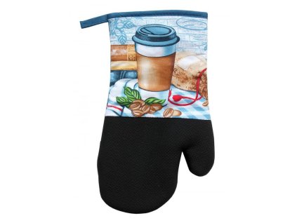 DuraHome Rukavice kuchyňská, neoprén, Coffee