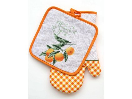 DuraHome 2 - dílná souprava - rukavice & chňapka, S175