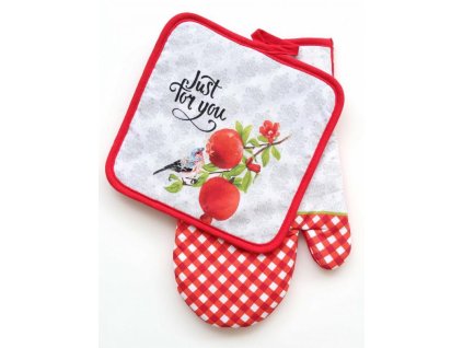 DuraHome 2 - dílná souprava - rukavice & chňapka, S163