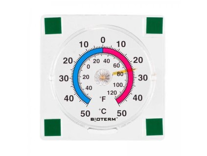 Bioterm Teploměr venkovní  -50° až +50° samolepicí