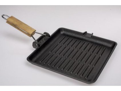 Browin Litinová pánev 24cm hranatá