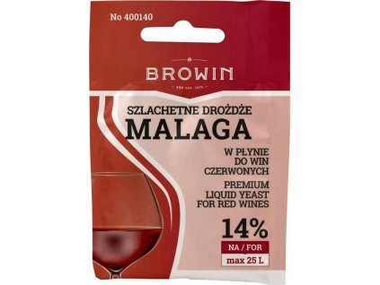 Browin Vinné kvasinky tekuté MALAGA - 20 ml
