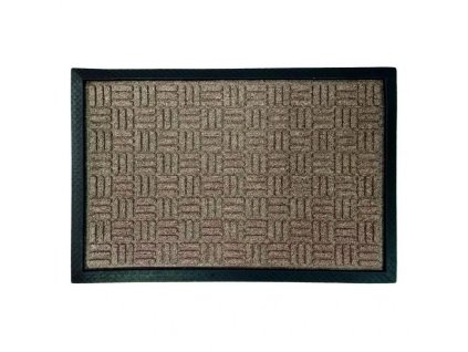 DuraHome Čisticí vstupní rohož guma & polypropyen PIPE 40x60 cm béžová