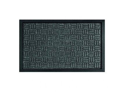 DuraHome Čisticí vstupní rohož guma & polypropyen HARP 40x60 cm černá