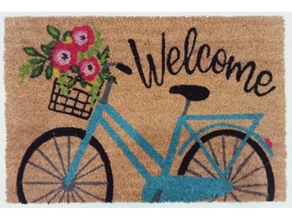 DuraHome Rohož PVC & kokos, Welcome, 40x60 cm