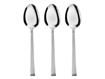 DuraHome Lžička kávová KRETA, 3ks, stříbrná