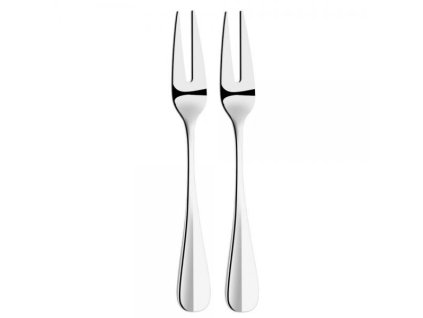 DuraHome Vidlička na uzeniny CAPRI, 2ks, stříbrná