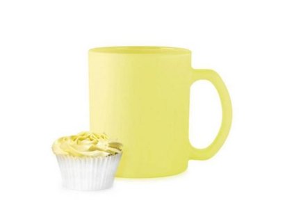 DuraHome Hrnek KIKI 300 ml, YELLOW Mat