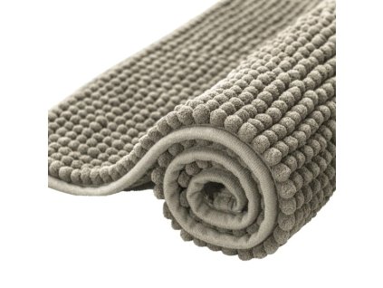 DuraHome Koupelnová předložka CHENILL, 50x80, šedá